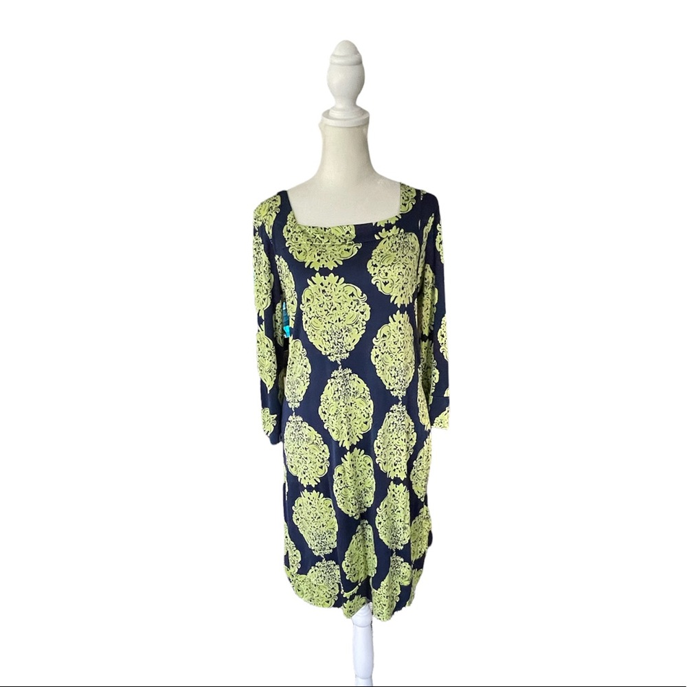 Lilly Pulitzer 100% silk Newport shift dress